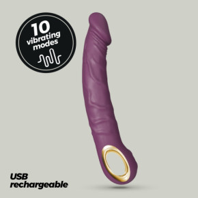Vibrador Realista Magnus Morado Crushious