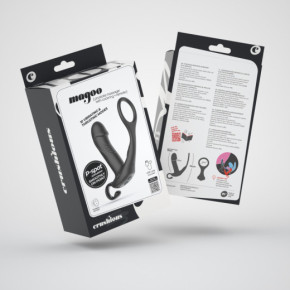 Masajeador de Próstata Magoo con Anillo y Control Remoto Crushious