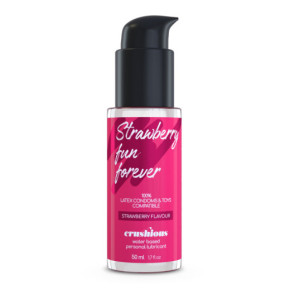 Set Me Lo Como: Esposas de Velcro + Antifaz de Satén + Lubricante Comestible de Fresa Crushious
