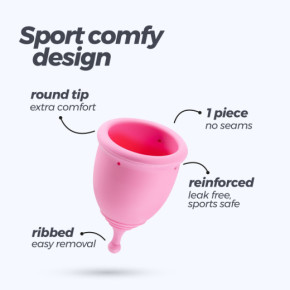 Copa Menstrual Minerva XS con Bolsa Crushious