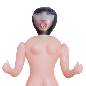 Muñeca Hinchable Nicole la Enfermera con Masturbador Crushious