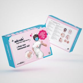 Muñeca Hinchable Nicole la Enfermera con Masturbador Crushious