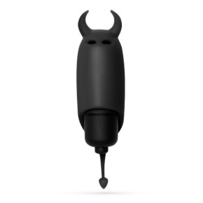 O-Pet Devil con Bala Vibradora de 10 Ritmos Negro Crushious