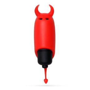 O-Pet Devil con Bala Vibradora de 10 Ritmos Rojo Crushious