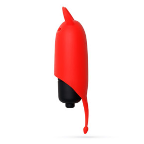 O-Pet Devil con Bala Vibradora de 10 Ritmos Rojo Crushious