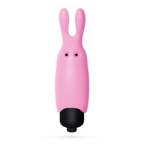 O-Pet Rabbit con Bala Vibradora de 10 Ritmos Rosa Pastel Crushious