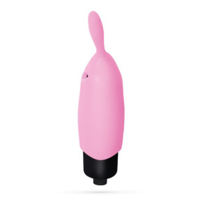 O-Pet Rabbit con Bala Vibradora de 10 Ritmos Rosa Pastel Crushious