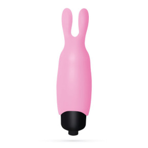 O-Pet Rabbit con Bala Vibradora de 10 Ritmos Rosa Pastel Crushious