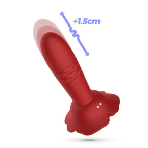Plug Anal con Movimiento Romeo y Control Remoto Crushious