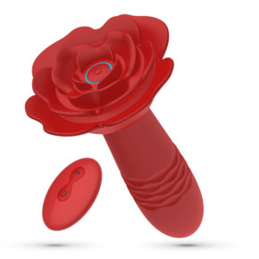 Plug Anal con Movimiento Romeo y Control Remoto Crushious