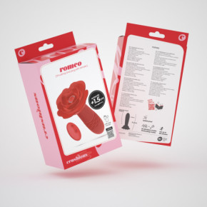 Plug Anal con Movimiento Romeo y Control Remoto Crushious