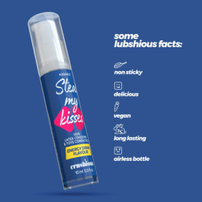 Gel Lubricante Sabor Bebida Energética Steal My Kisses 10 ml Crushious