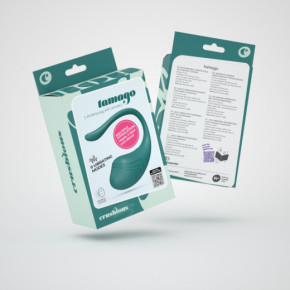 Huevo Vibrador Recargable Tamago con Control Remoto Esmeralda Crushious
