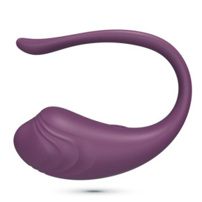 Huevo Vibrador Recargable Tamago con Control Remoto Morado Crushious