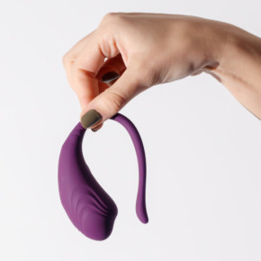 Huevo Vibrador Recargable Tamago con Control Remoto Morado Crushious