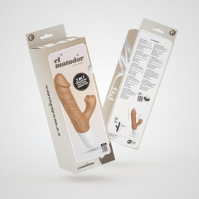 Vibrador Realista con Movimiento El Matador Crushious