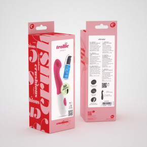 Vibrador Trollie con Lubricante Base Agua Incluido Crushious