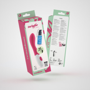 Vibrador Twiglie con Lubricante Base Agua Incluido Crushious