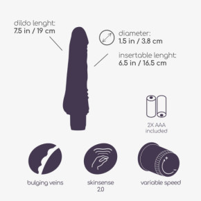 Vibrador Realista Willy Crushious