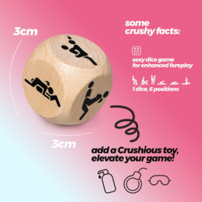 Dados de Posiciones de Madera Crushious