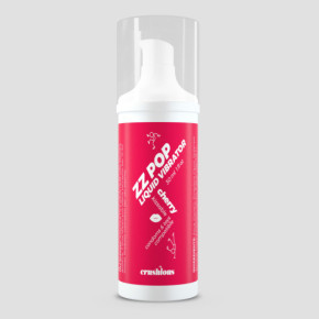 Vibrador Líquido Zz Pop Aroma Cereza 30 ml Crushious