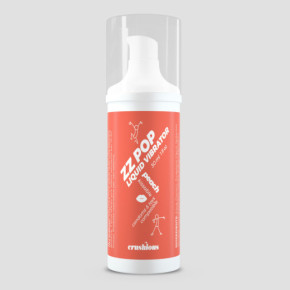 Vibrador Líquido Zz Pop Aroma Durazno 30 ml Crushious