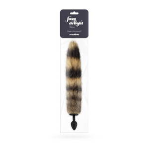 Plug Anal de Silicona con Cola Foxy Delight Crushious