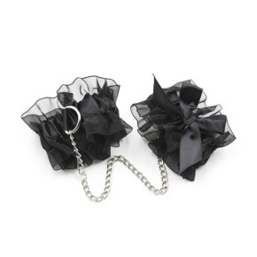 Conjunto de Encaje Negro Lace Me Up Crushious
