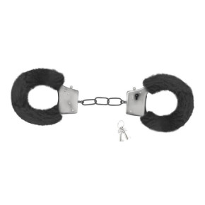 Esposas de Peluche Love Cuffs Negras Crushious