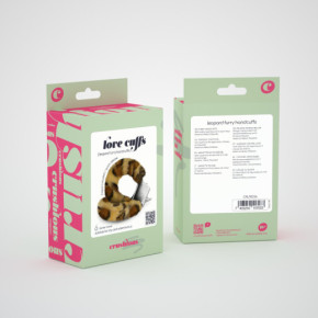 Esposas de Peluche Love Cuffs Leopardo Crushious