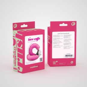 Esposas de Peluche Love Cuffs Rosas Crushious