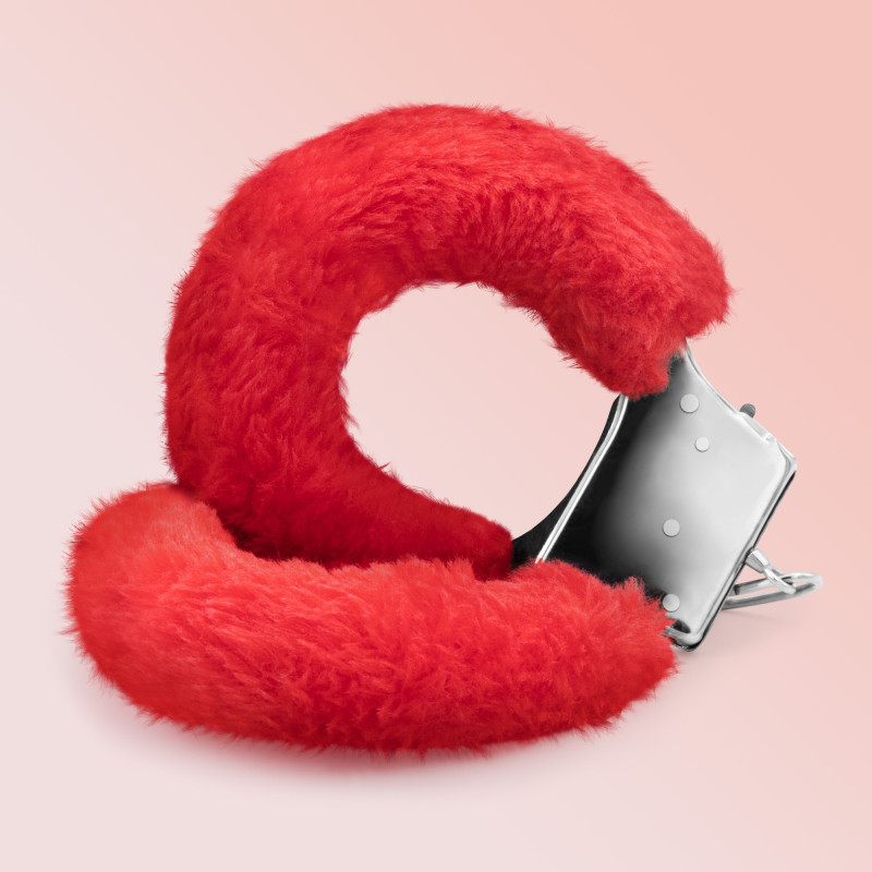 Esposas de Peluche Love Cuffs Rojas Crushious