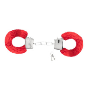 Esposas de Peluche Love Cuffs Rojas Crushious