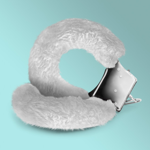Esposas de Peluche Love Cuffs Blancas Crushious