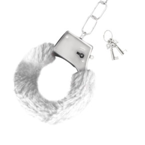 Esposas de Peluche Love Cuffs Blancas Crushious