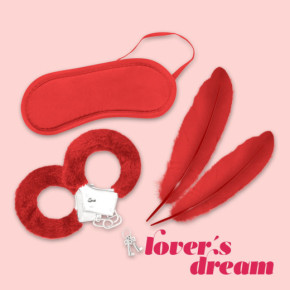 Kit Bondage Lover's Dream Rojo Crushious