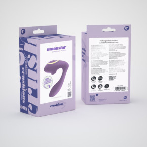Estimulador Recargable Moanstar con Lubricante Base Agua Gratis Crushious