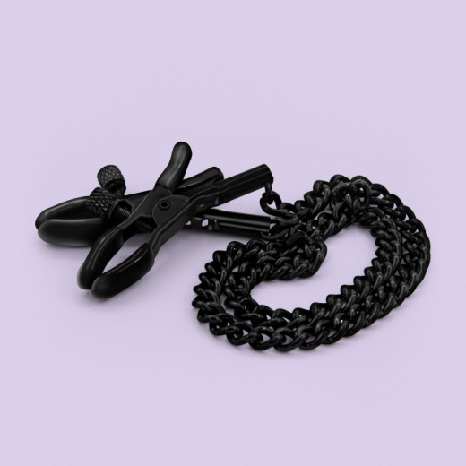 Pinzas con Cadena para Pezones Crushious