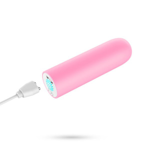 Bala Vibradora Recargable USB Quackers Rosa Crushious