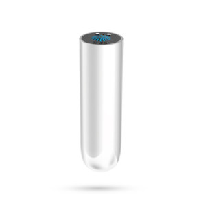 Bala Vibradora Recargable USB Quackers Blanca Crushious