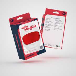 Antifaz de Satén Rojo Crushious