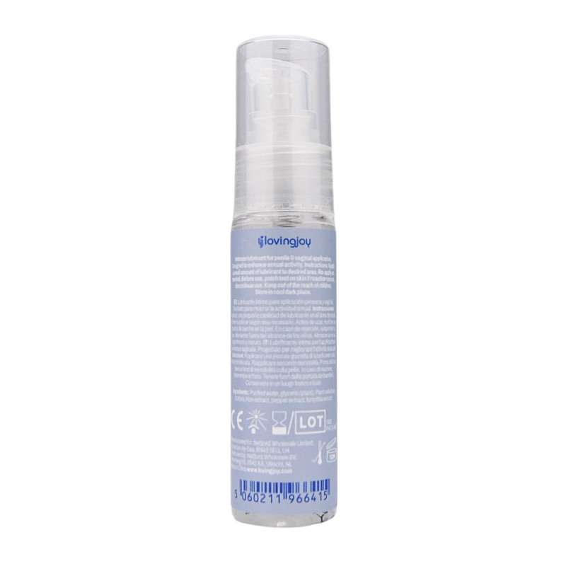 Lubricante Loving Joy Slide a base de agua 30 ml