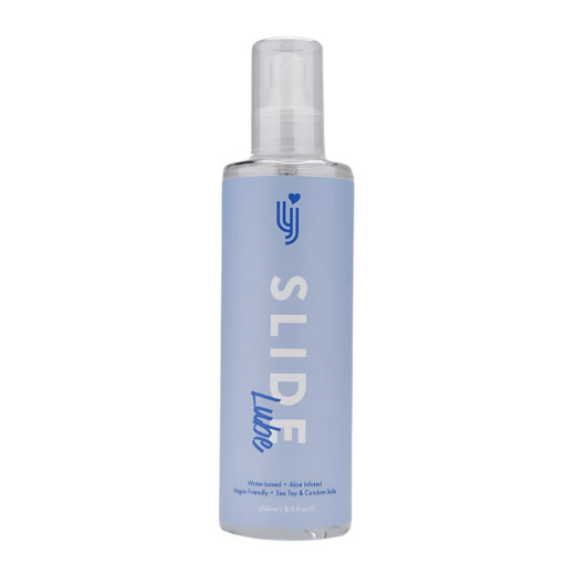 Lubricante Loving Joy Slide a base de agua con infusión de aloe 250 ml