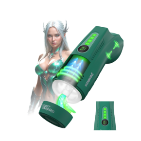 Forest Warrior Ayla Masturs– Masturbador Multifunción con Succión, Vibración y Voz