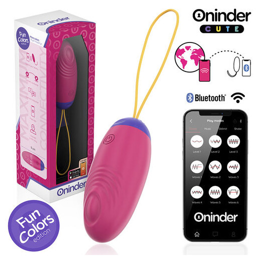 ONINDER CUTE - LOVE PLEASURE HUEVO VIBRO-WAVE TAPPING SILICONA - APP MUNDIAL GRATUITA