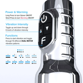 Quiver – Masturbador Vibrador Recargable