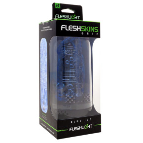 Fleshskins™ Blue Ice Grip con estuche de secado