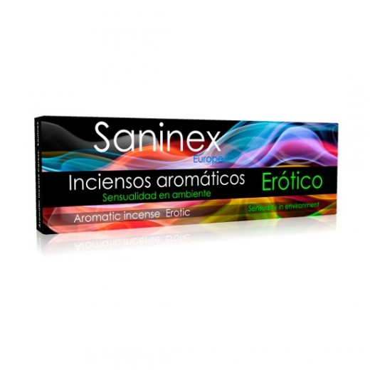 Saninsex Incienso Aromático Erótico 20 Sticks